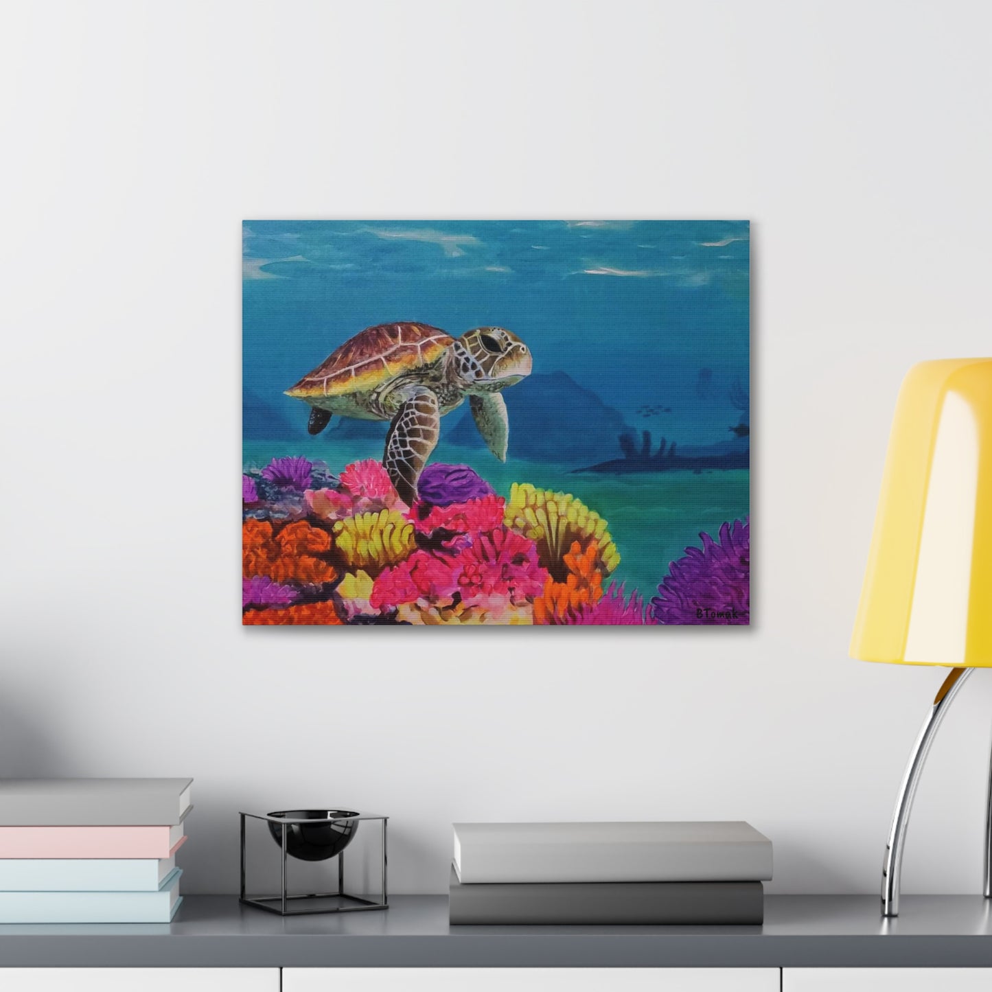 Tready Freddie Canvas Stretched