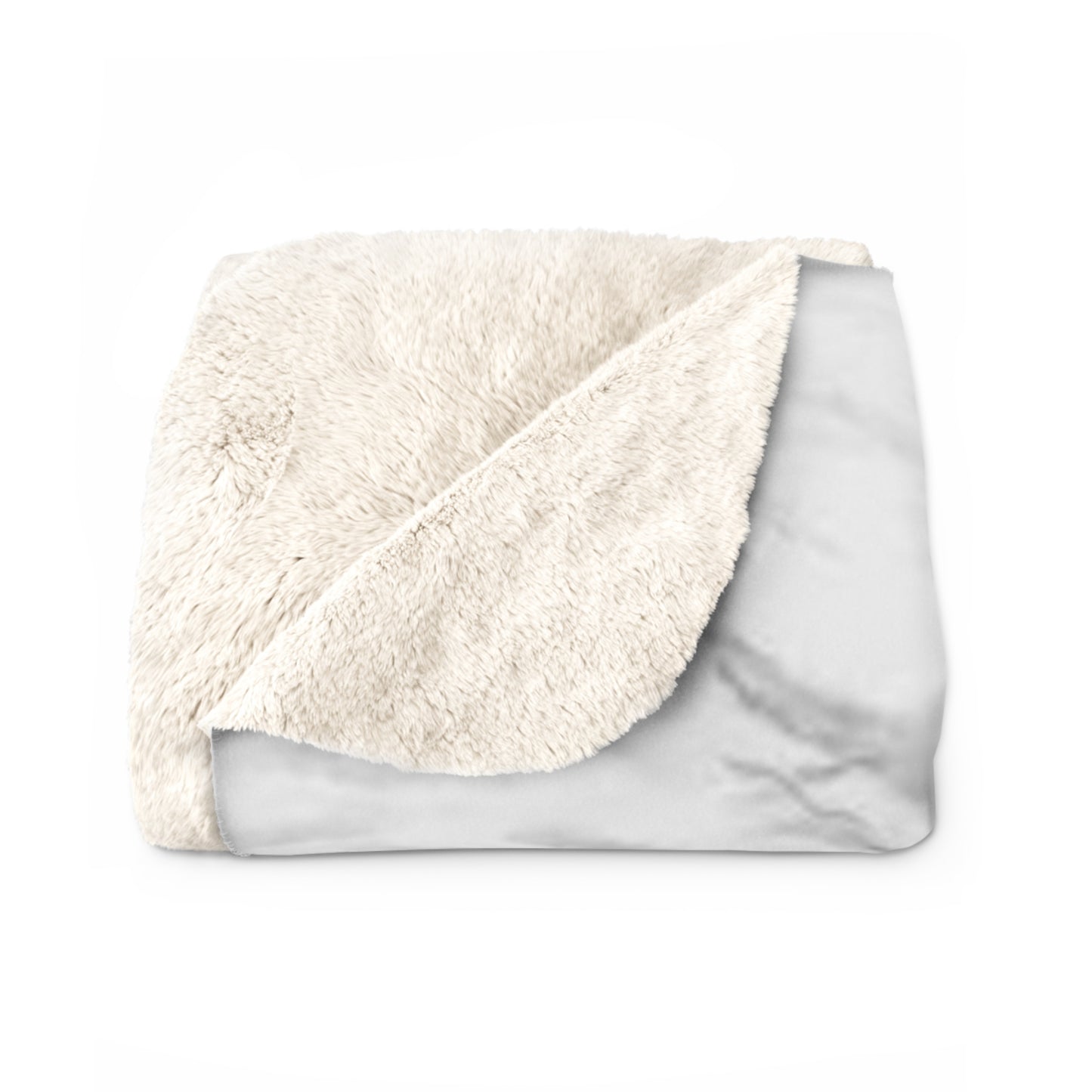 Naughty or Nice Sherpa Fleece Blanket