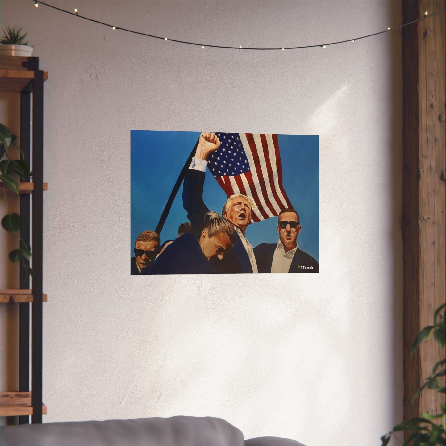 FIGHT! FIGHT! FIGHT! Matte Horizontal Posters