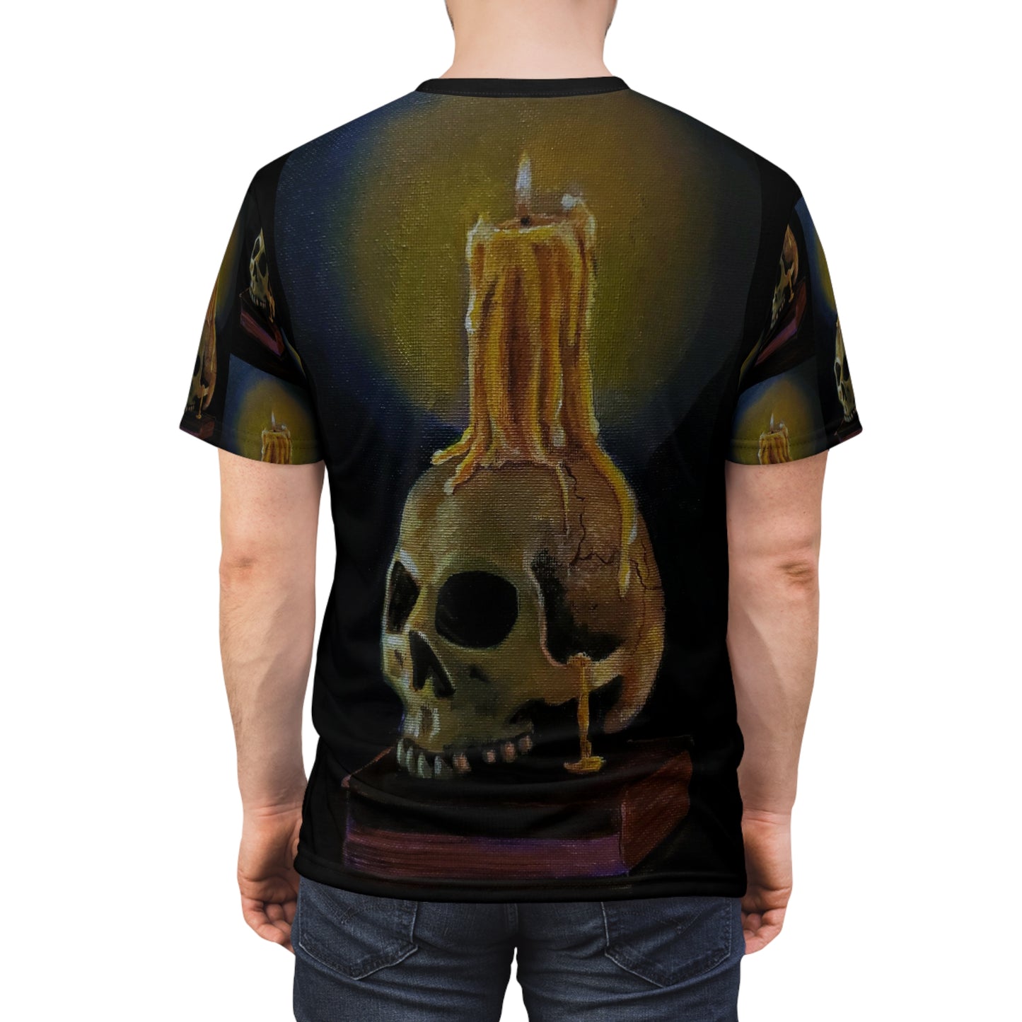 Skull and Candle, Unisex (AOP)
