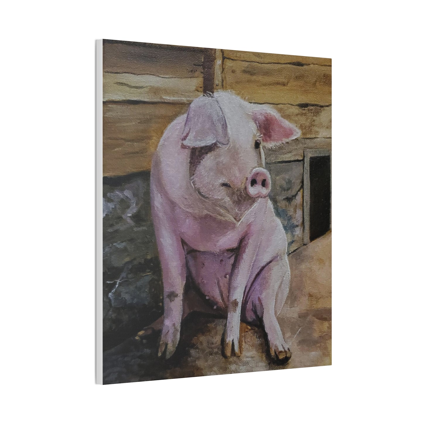 Hog Heaven Canvas Stretched, 0.75"