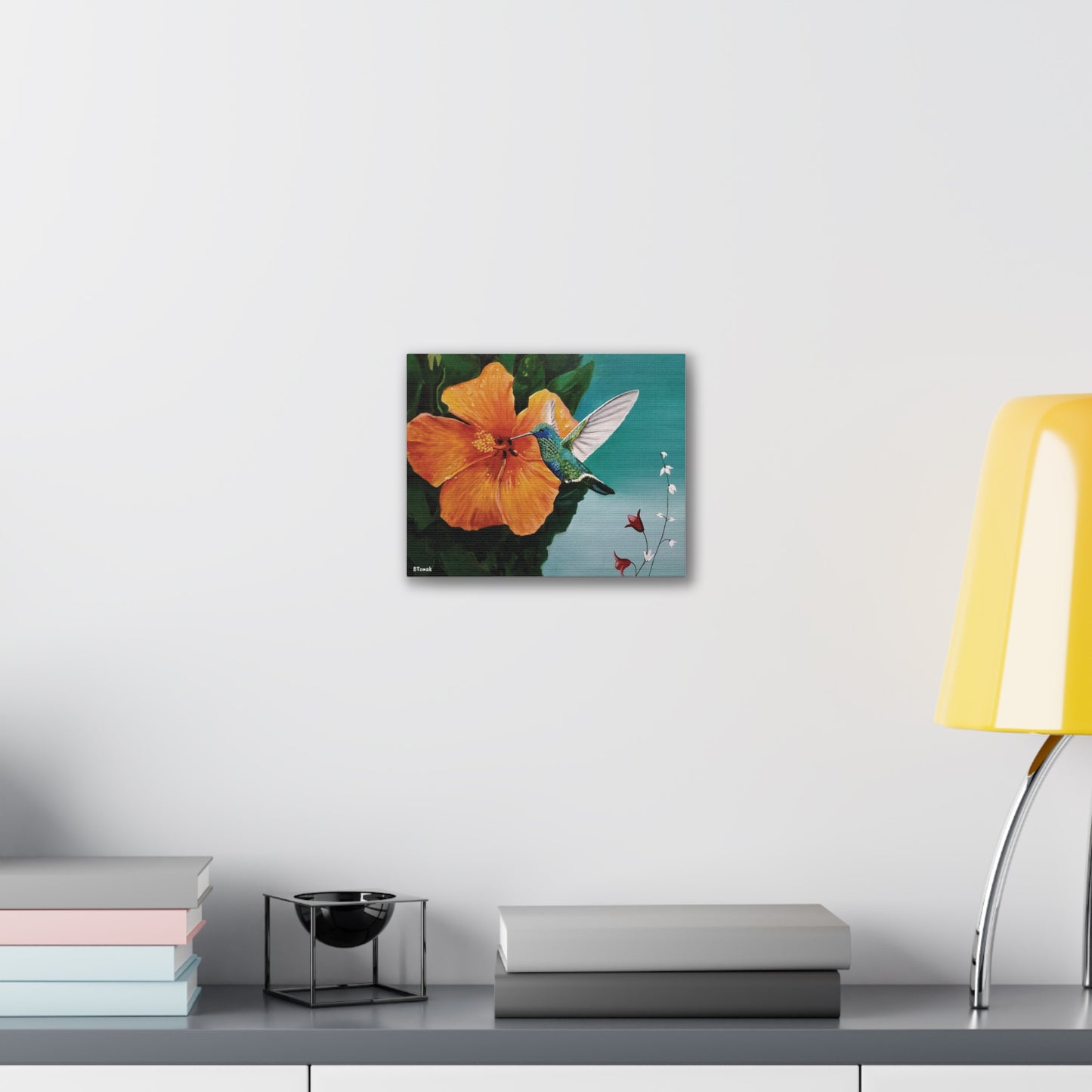 Humming Bird Canvas Stretched