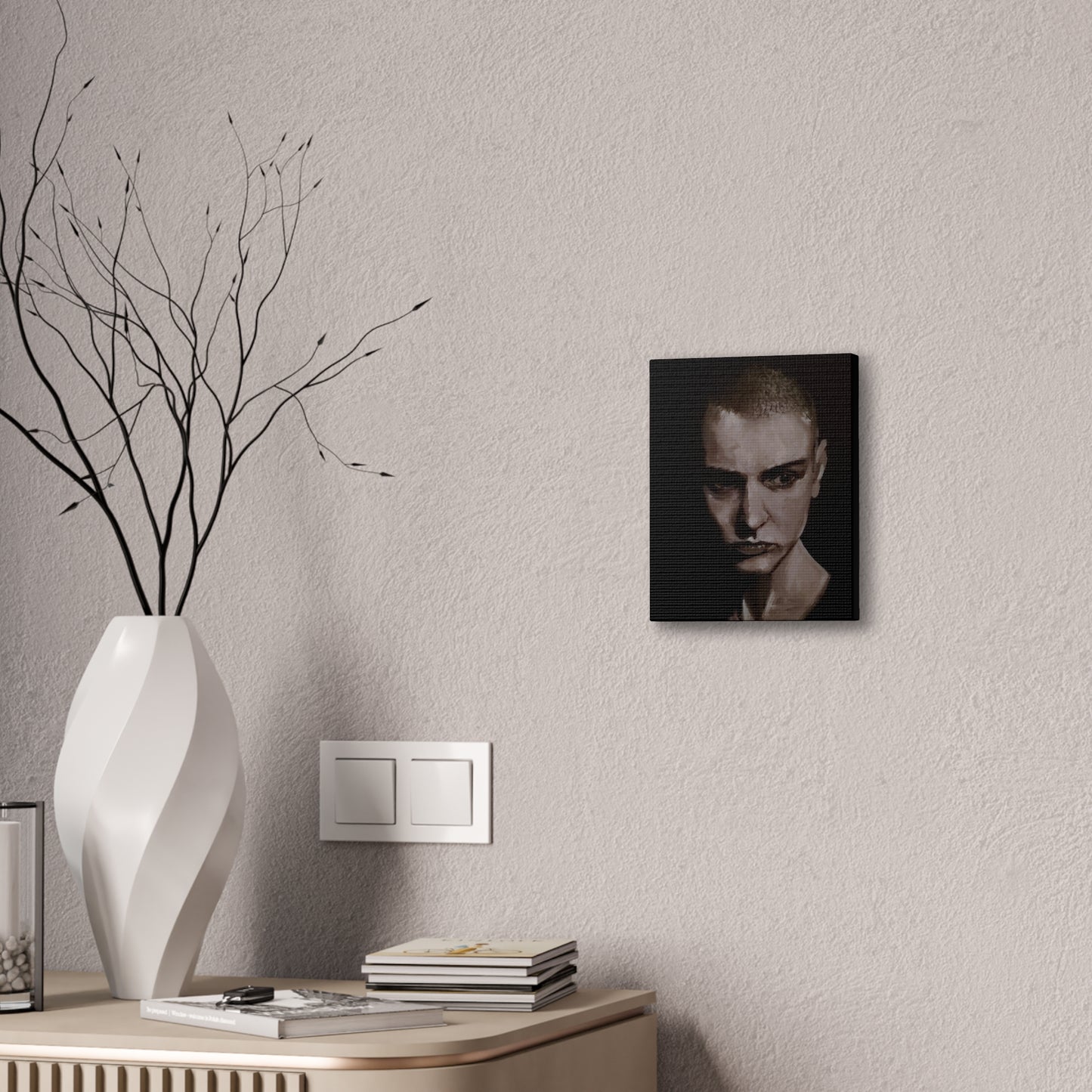 Sinead O'Connor Canvas Stretched, 0.75"