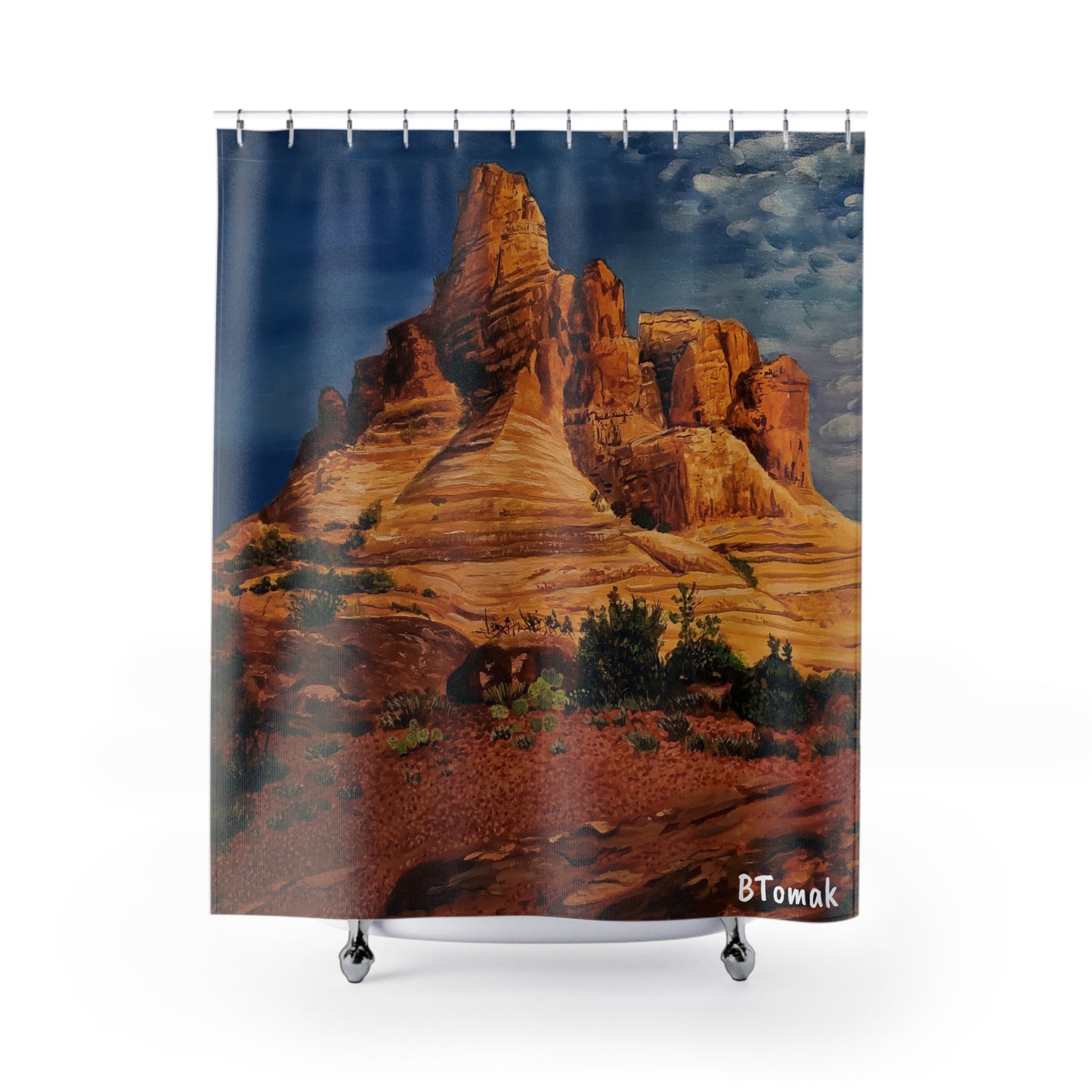 Bell Rock Shower Curtains
