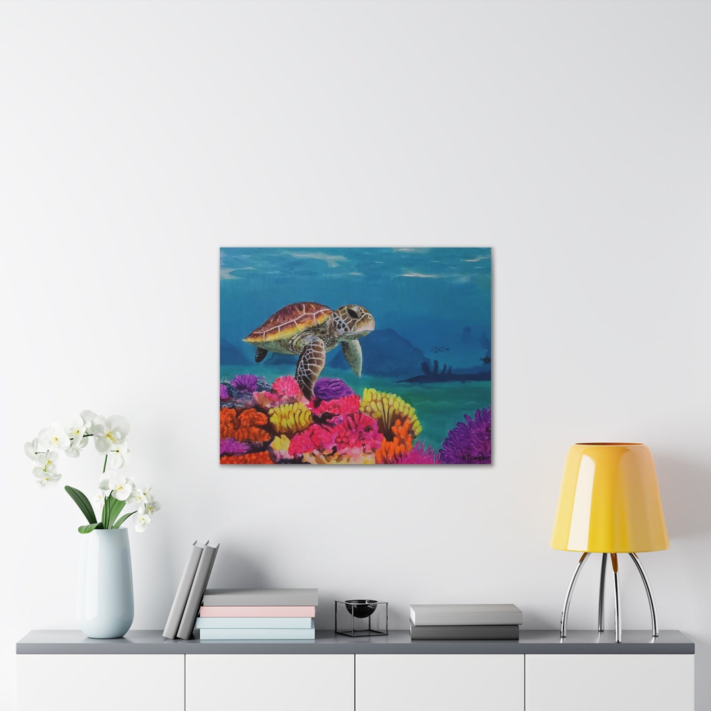 Tready Freddie Canvas Stretched