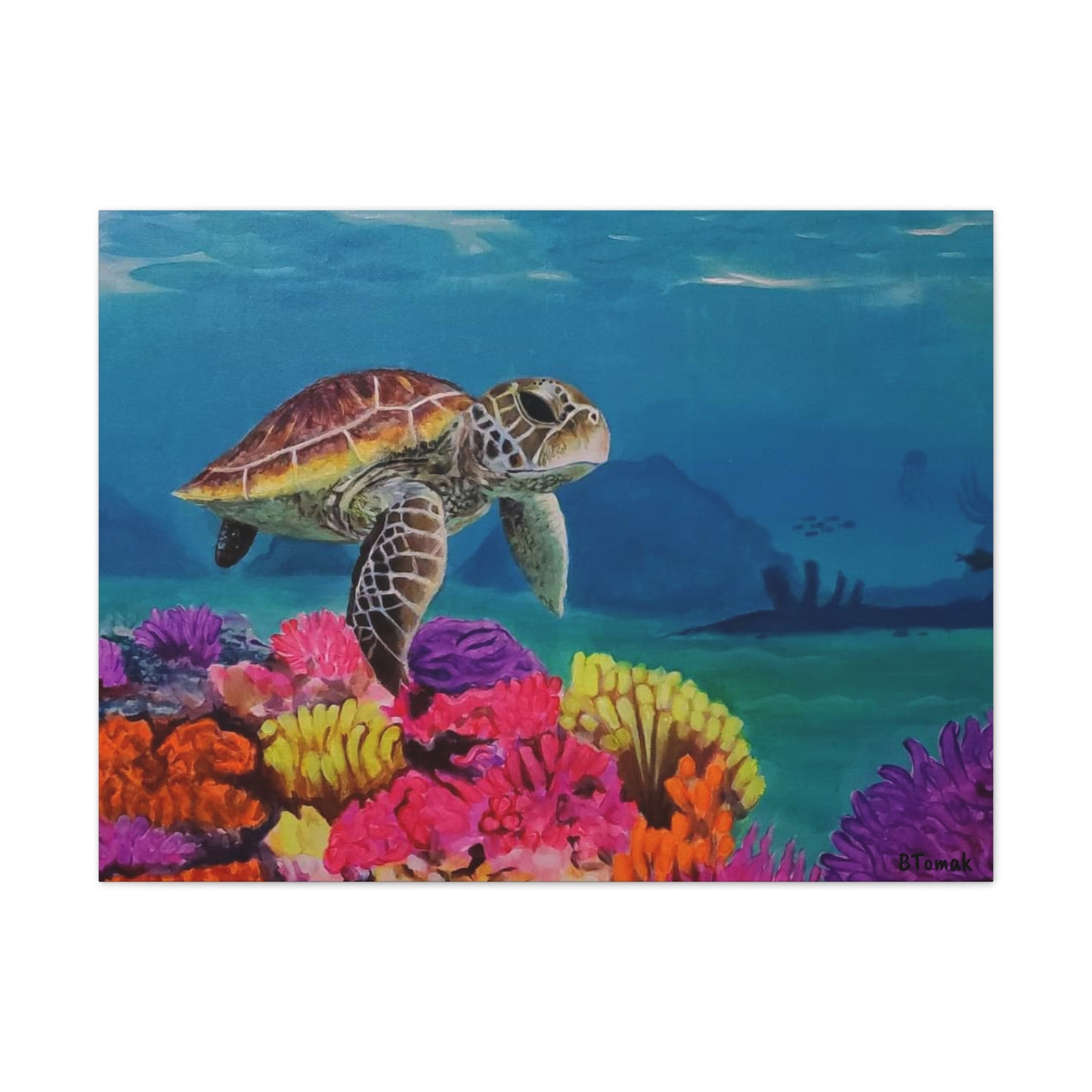 Tready Freddie Canvas Stretched