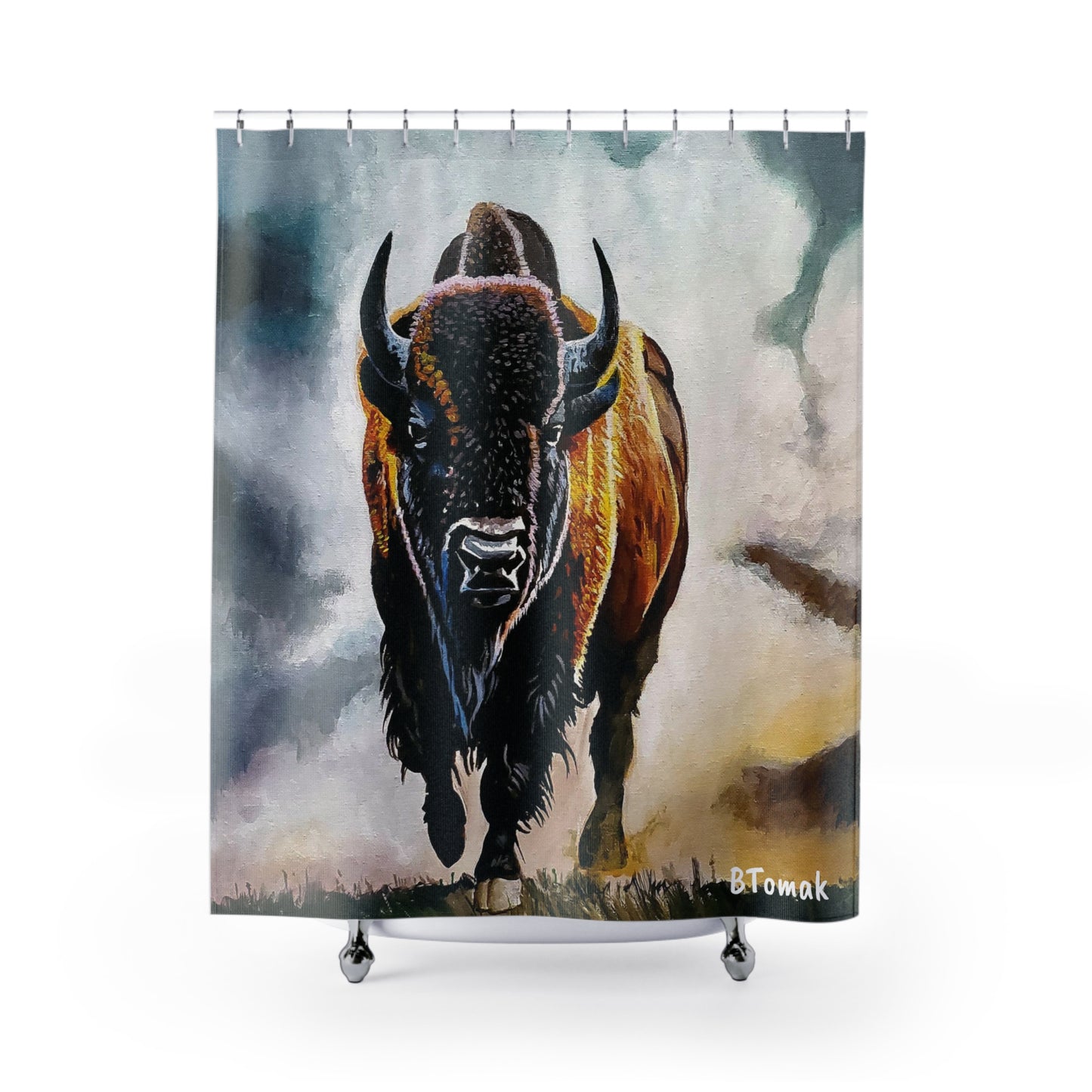 Buffalo Shower Curtains