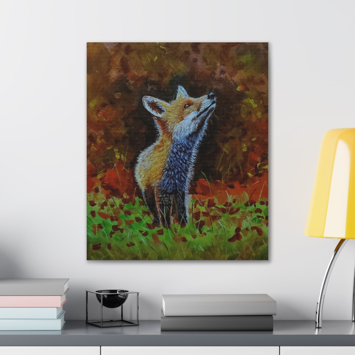 Fox, Canvas Stretched