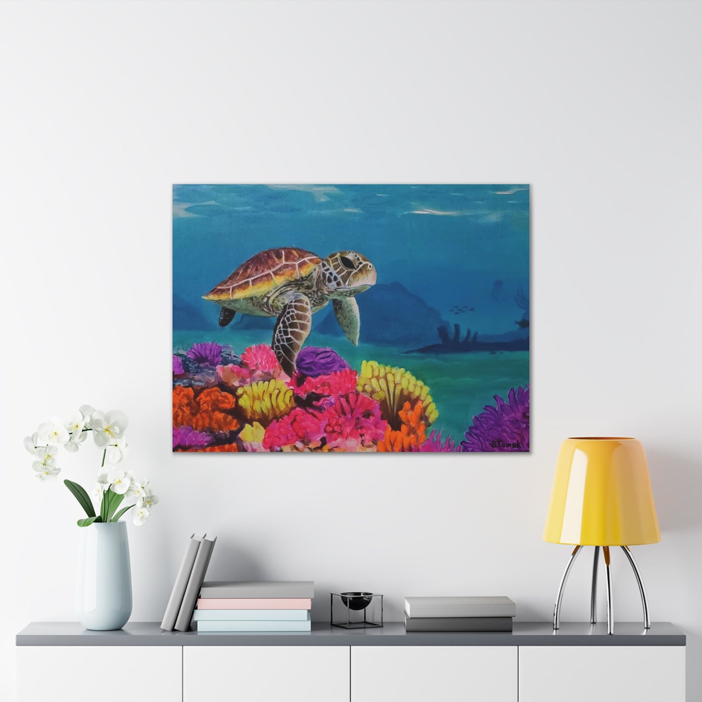Tready Freddie Canvas Stretched