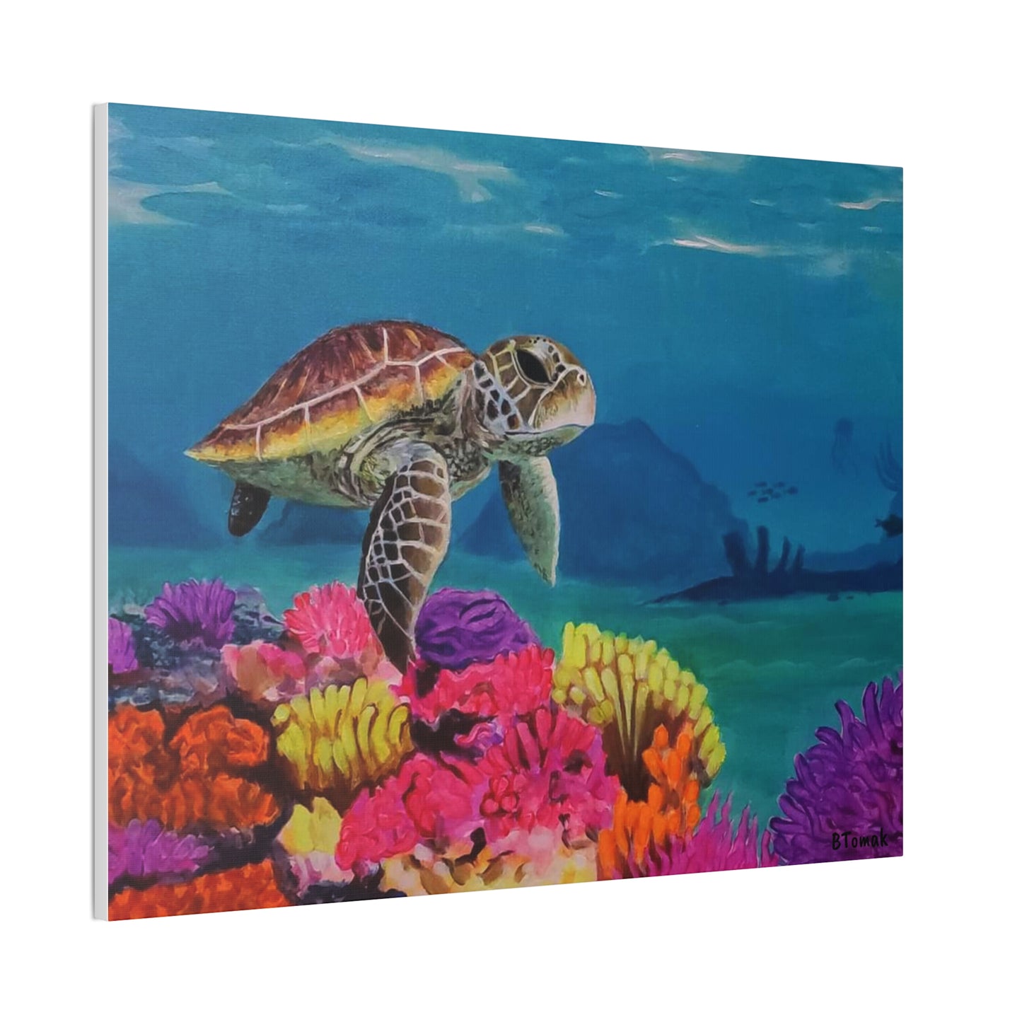 Tready Freddie Canvas Stretched