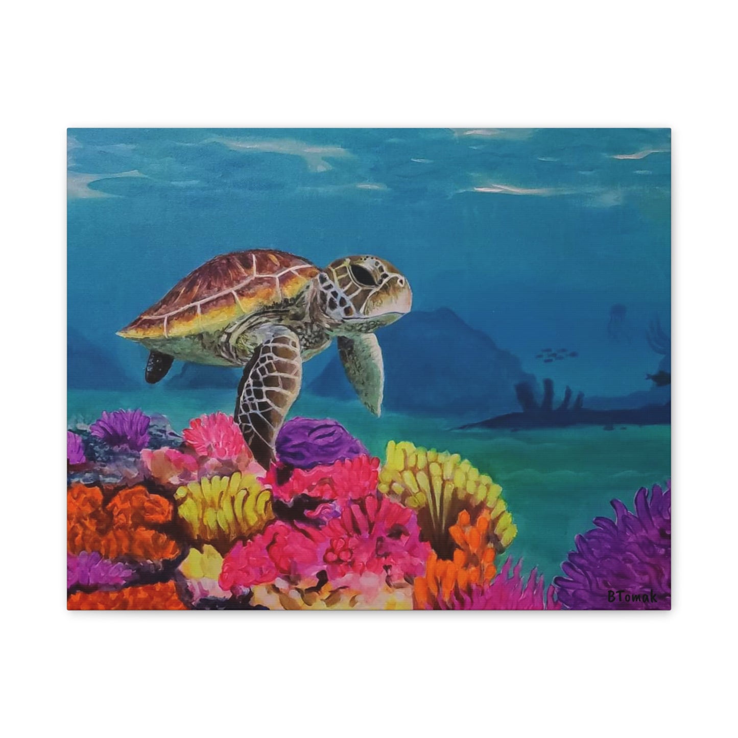 Tready Freddie Canvas Stretched