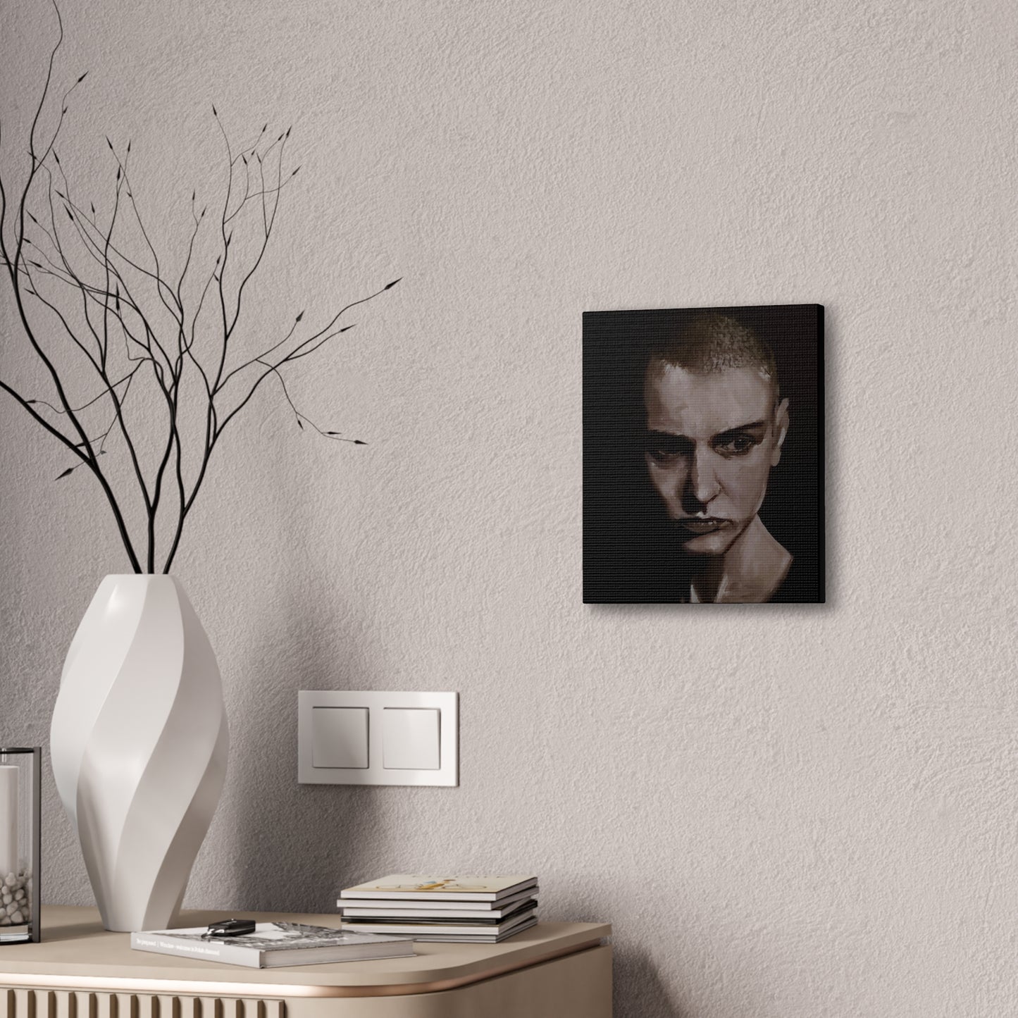 Sinead O'Connor Canvas Stretched, 0.75"