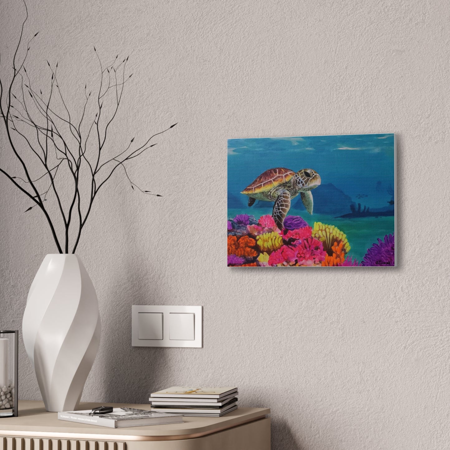 Tready Freddie Canvas Stretched