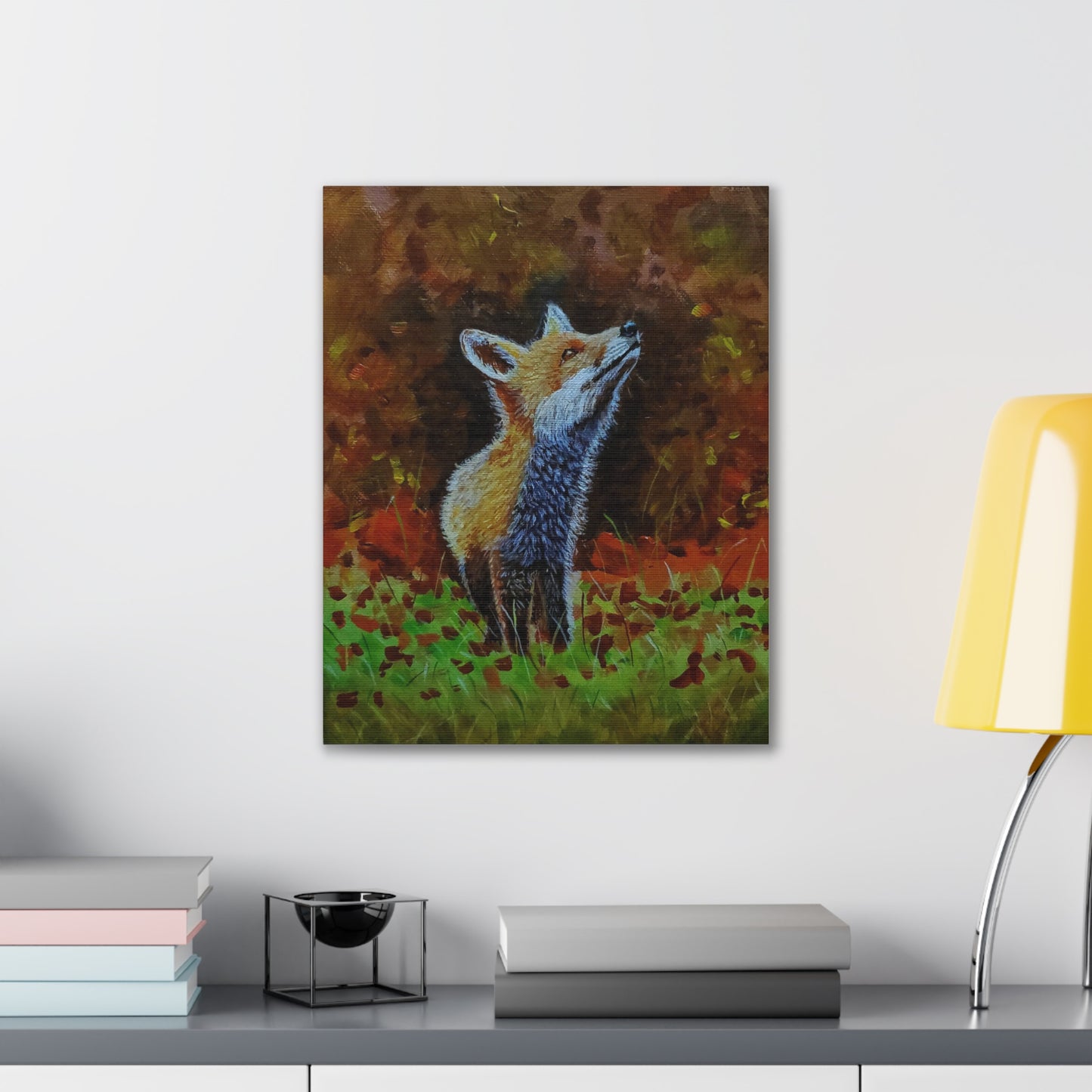 Fox, Canvas Stretched