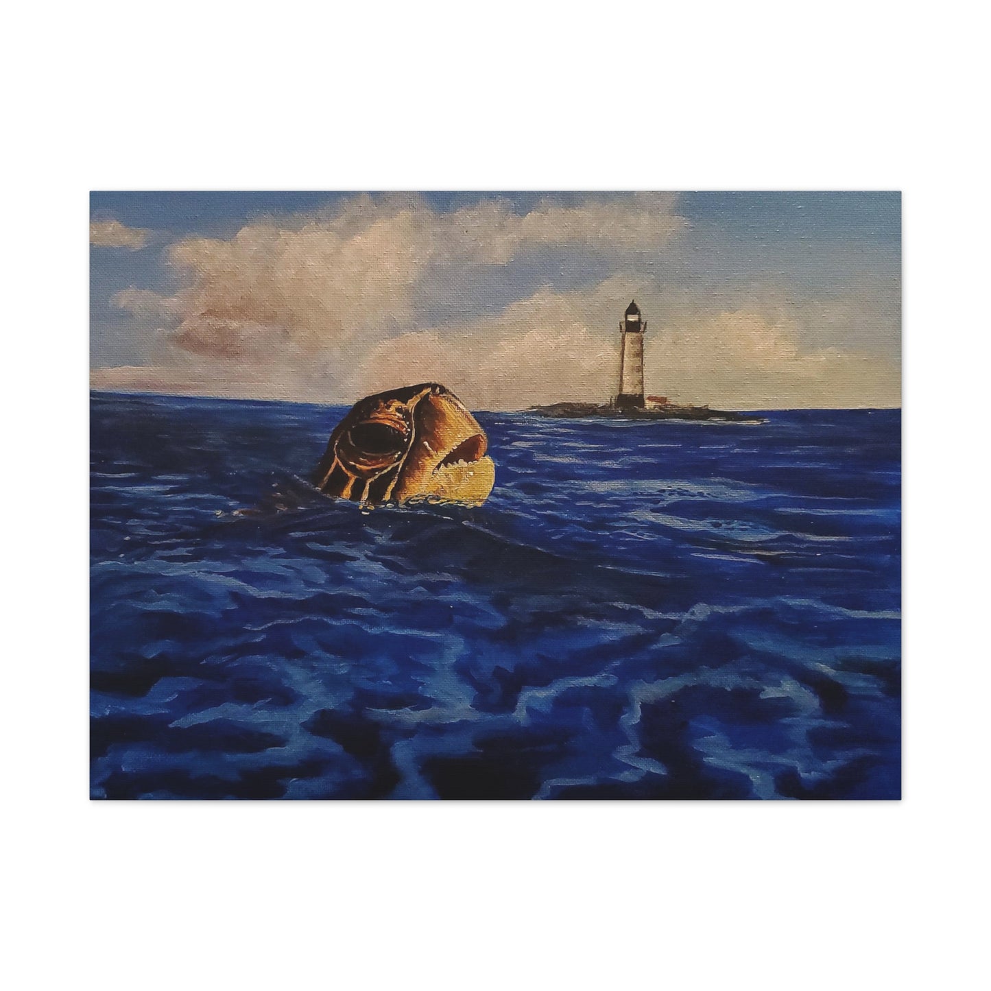 Up for Air Canvas Stretched, 0.75"