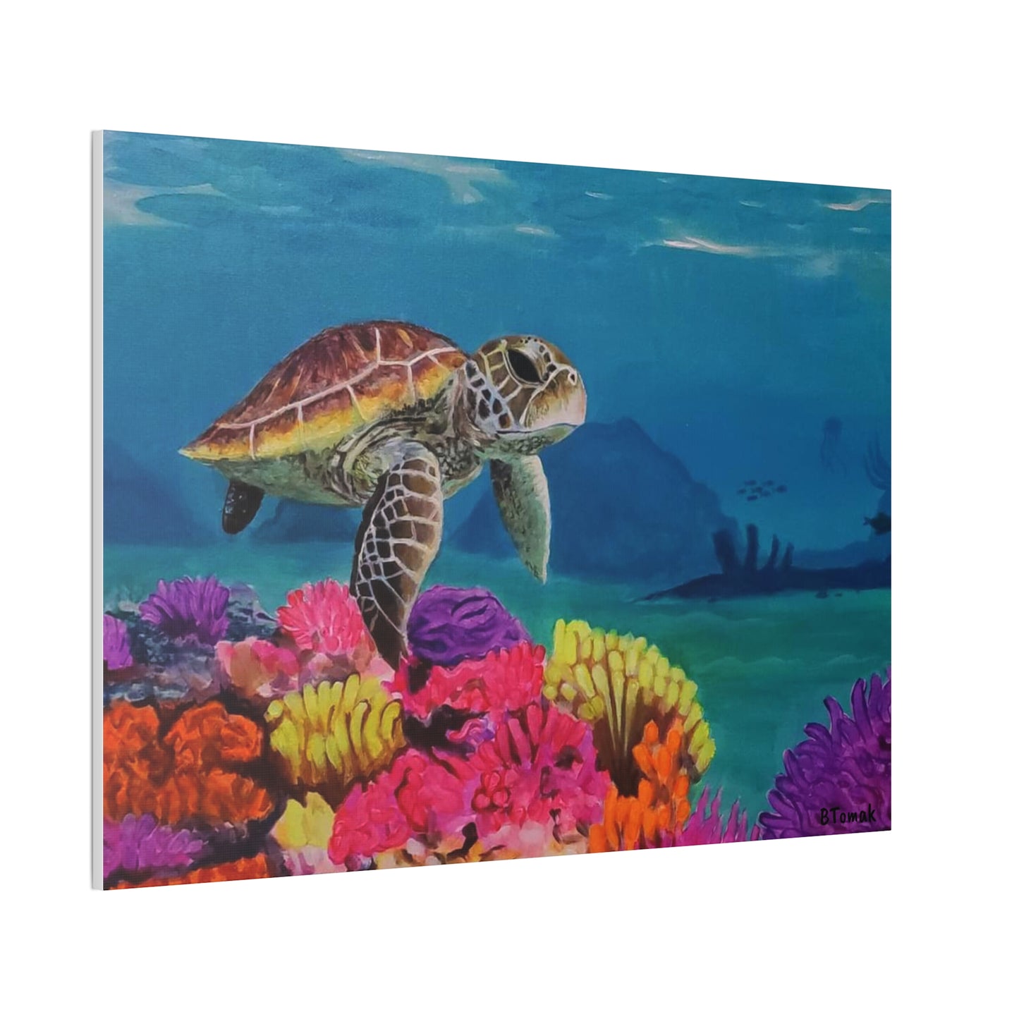 Tready Freddie Canvas Stretched