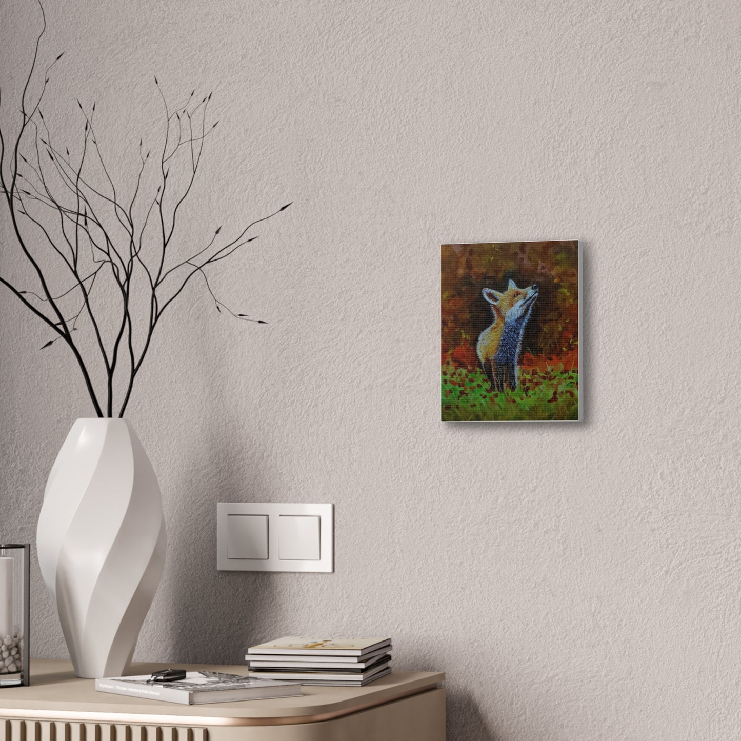 Fox, Canvas Stretched