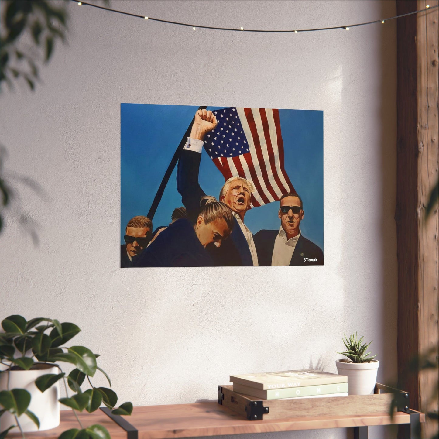 FIGHT! FIGHT! FIGHT! Matte Horizontal Posters