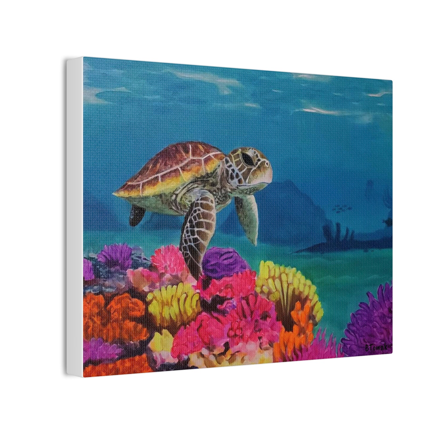 Tready Freddie Canvas Stretched