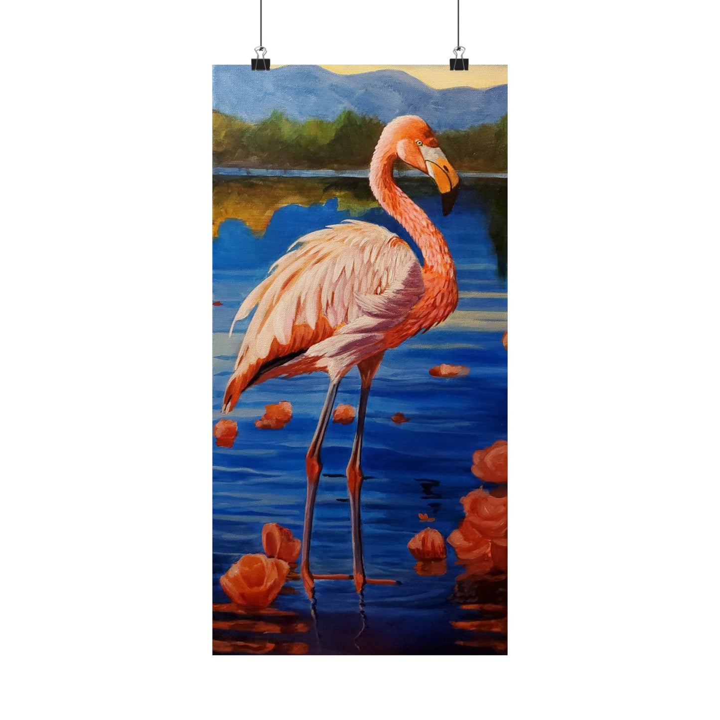 Flamingo Matte Print