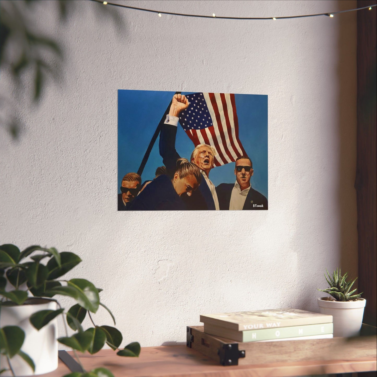 FIGHT! FIGHT! FIGHT! Matte Horizontal Posters