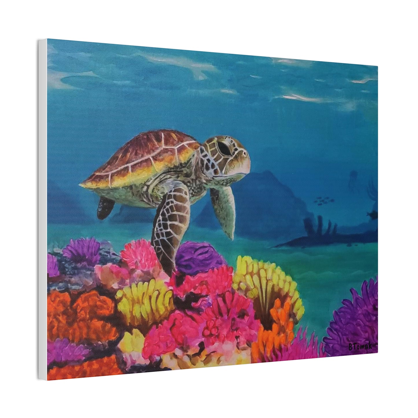 Tready Freddie Canvas Stretched