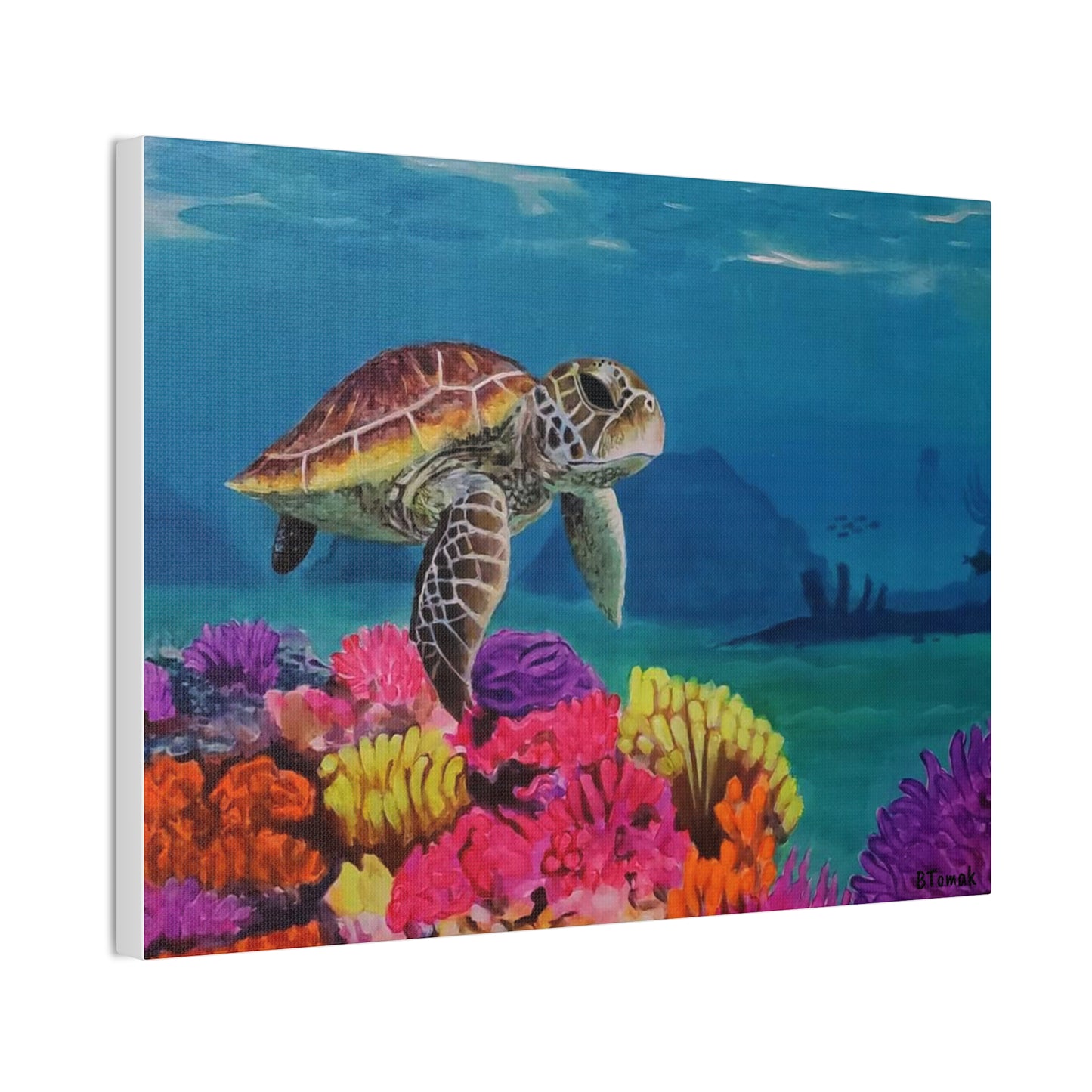 Tready Freddie Canvas Stretched