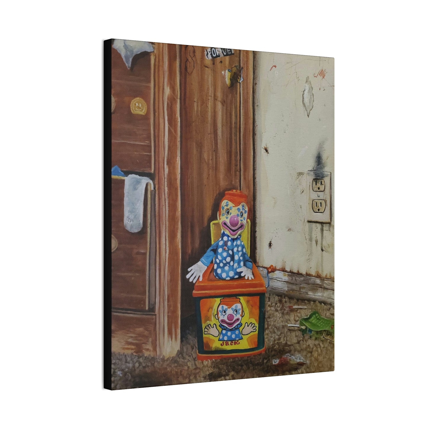 Toys in the Hood #2 Canvas Stretched, 0.75"