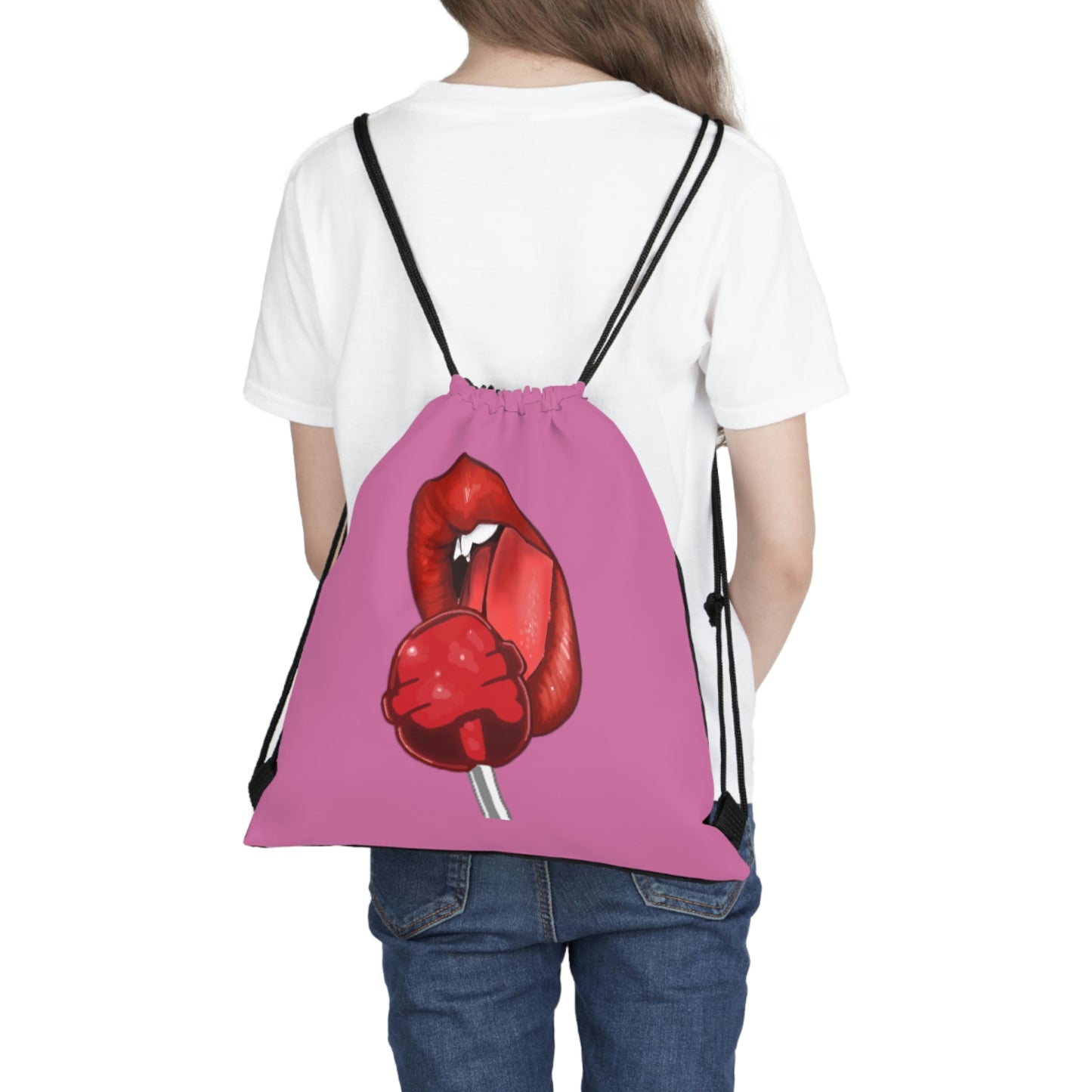 Lollipop Outdoor Drawstring Bag