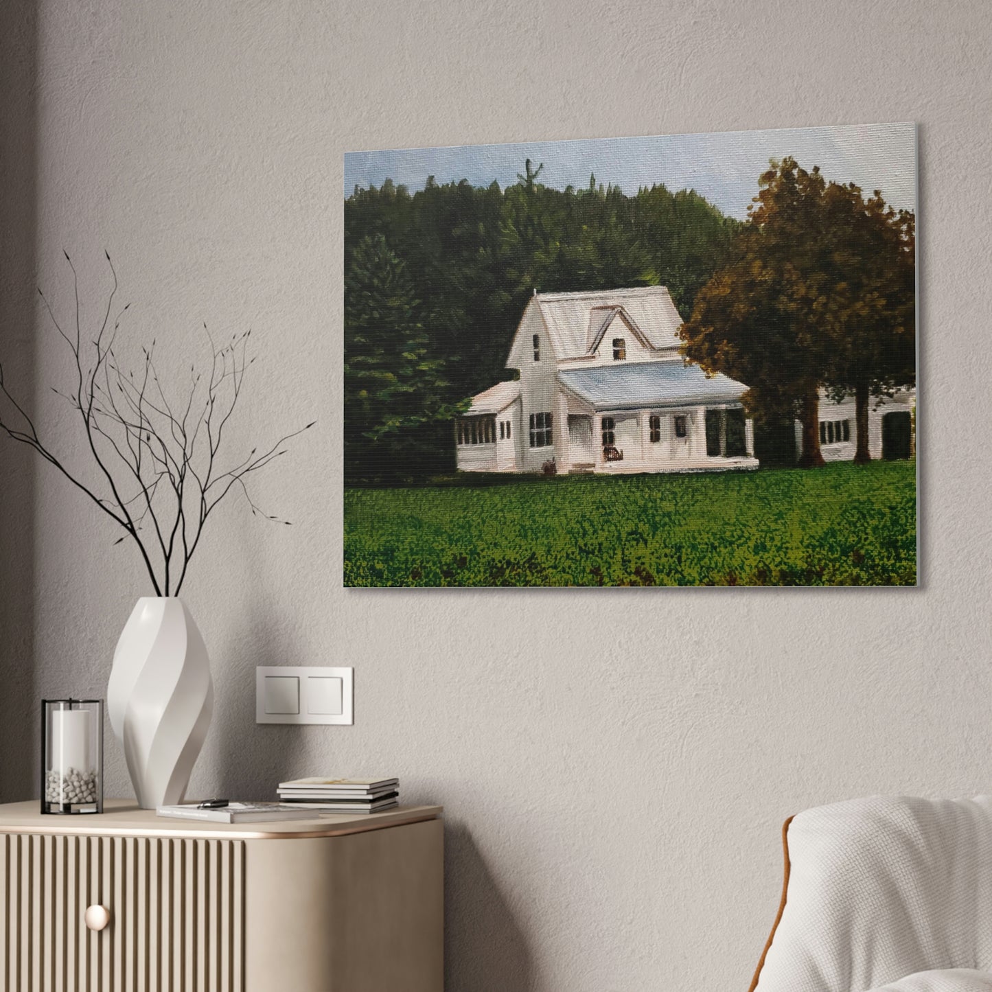 Farmhouse Canvas Stretched