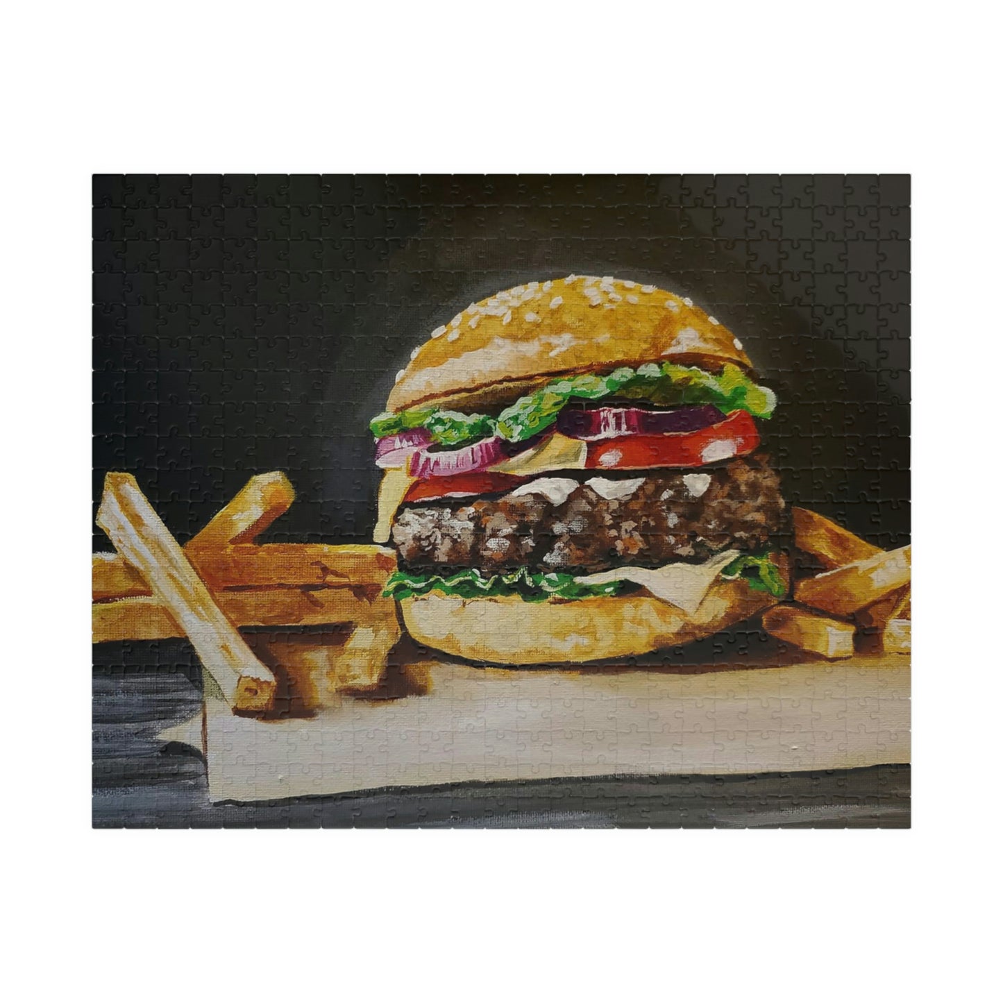 Burger and Fries Puzzle