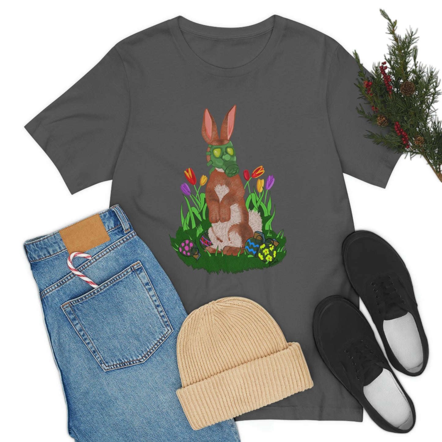 Easter Bunny 2023 Unisex Jersey Short Sleeve Tee