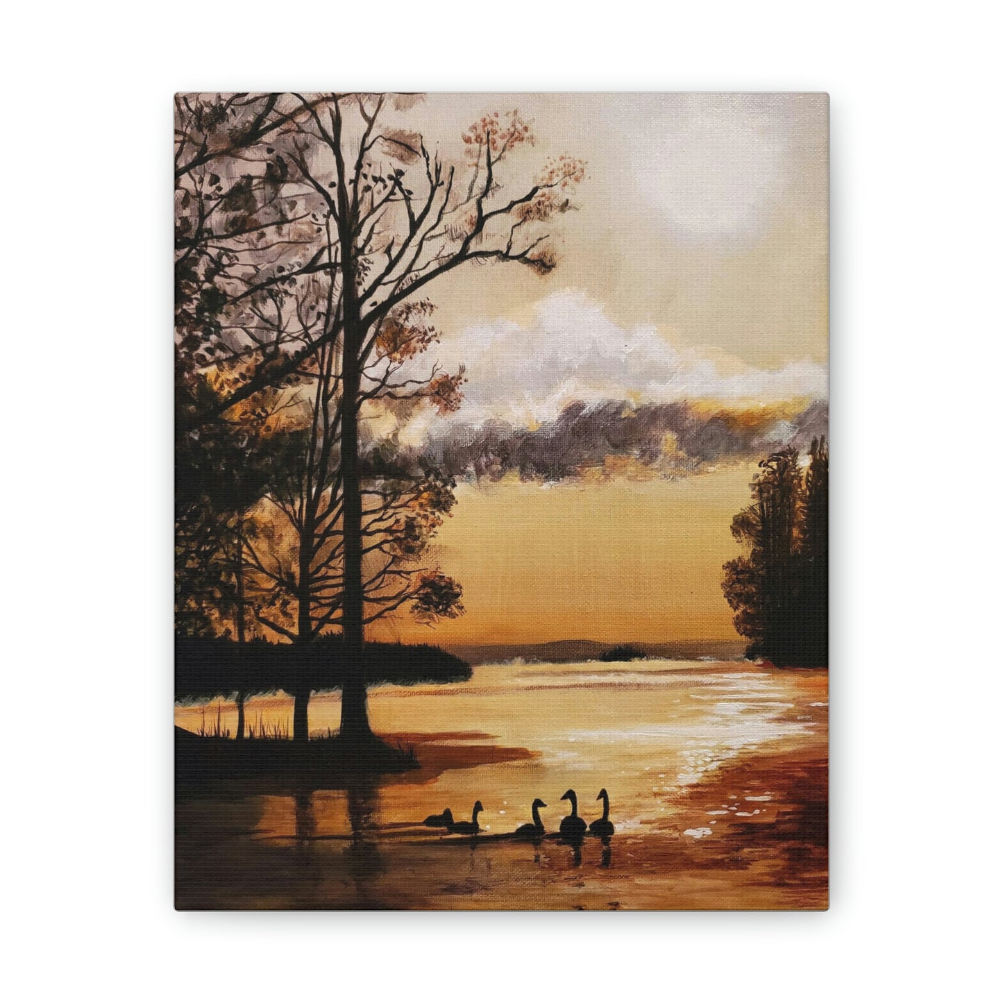 Serenity's Sunset Canvas Stretched, 0.75"