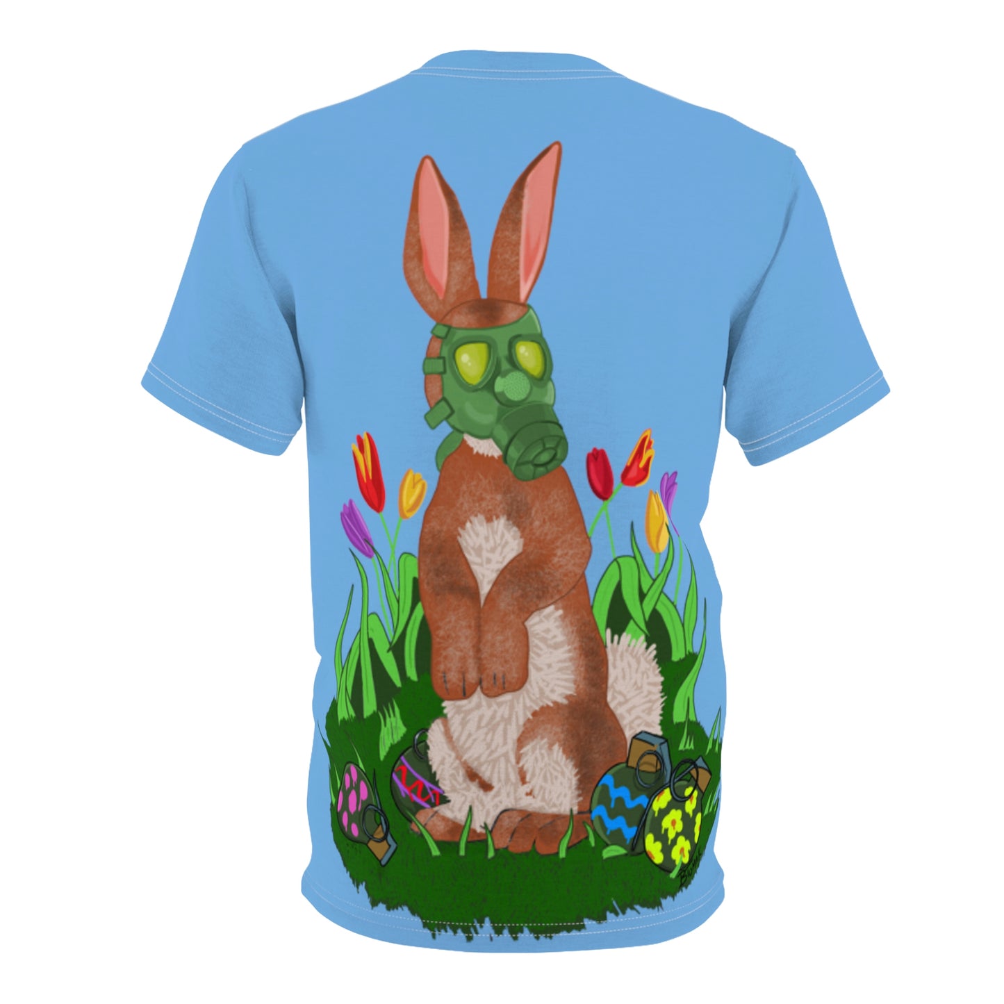 Easter Bunny 2023 Unisex AOP Cut & Sew Tee
