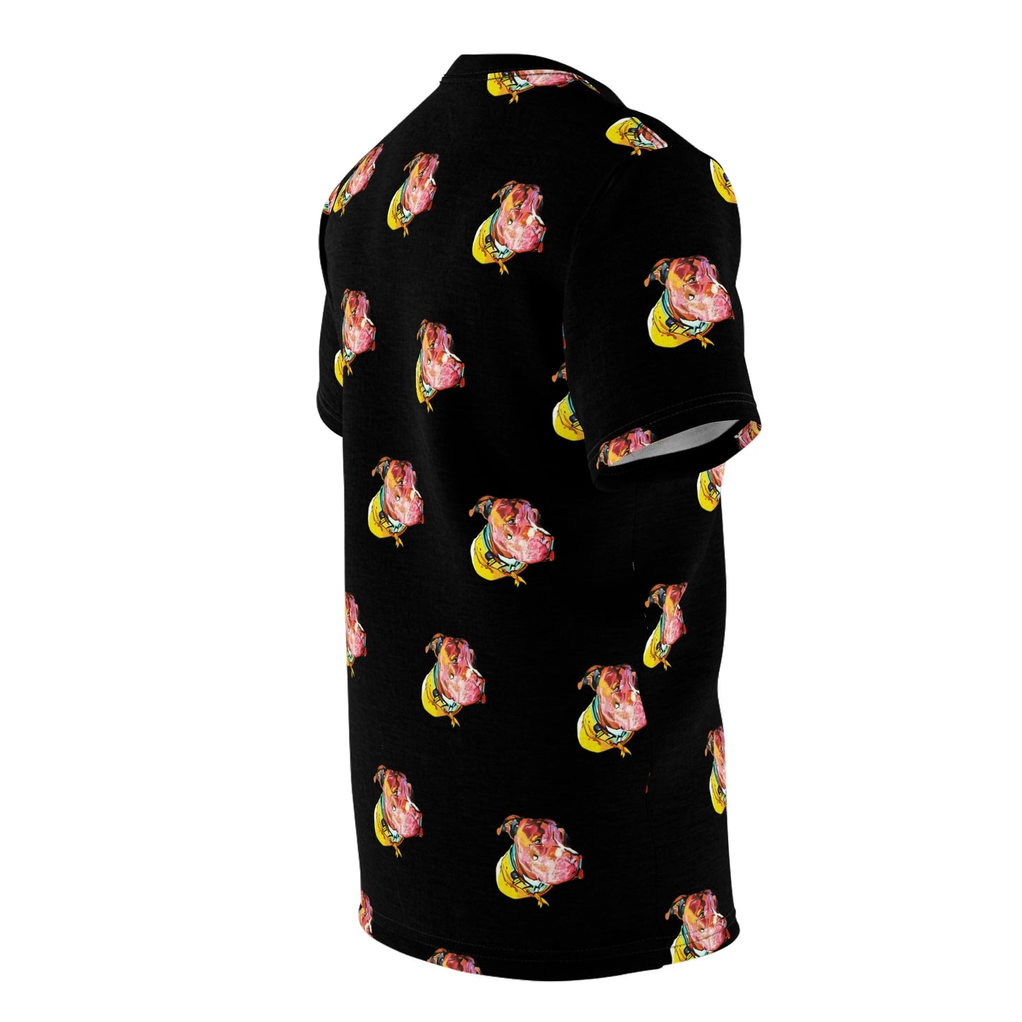 PopArt Pittie Unisex All Over Print Cut & Sew Tee