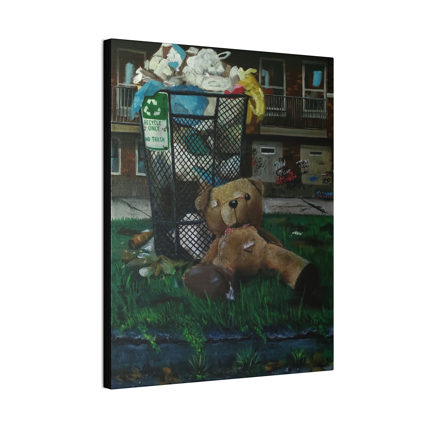 Toys in the Hood #1 Canvas Stretched, 0.75"