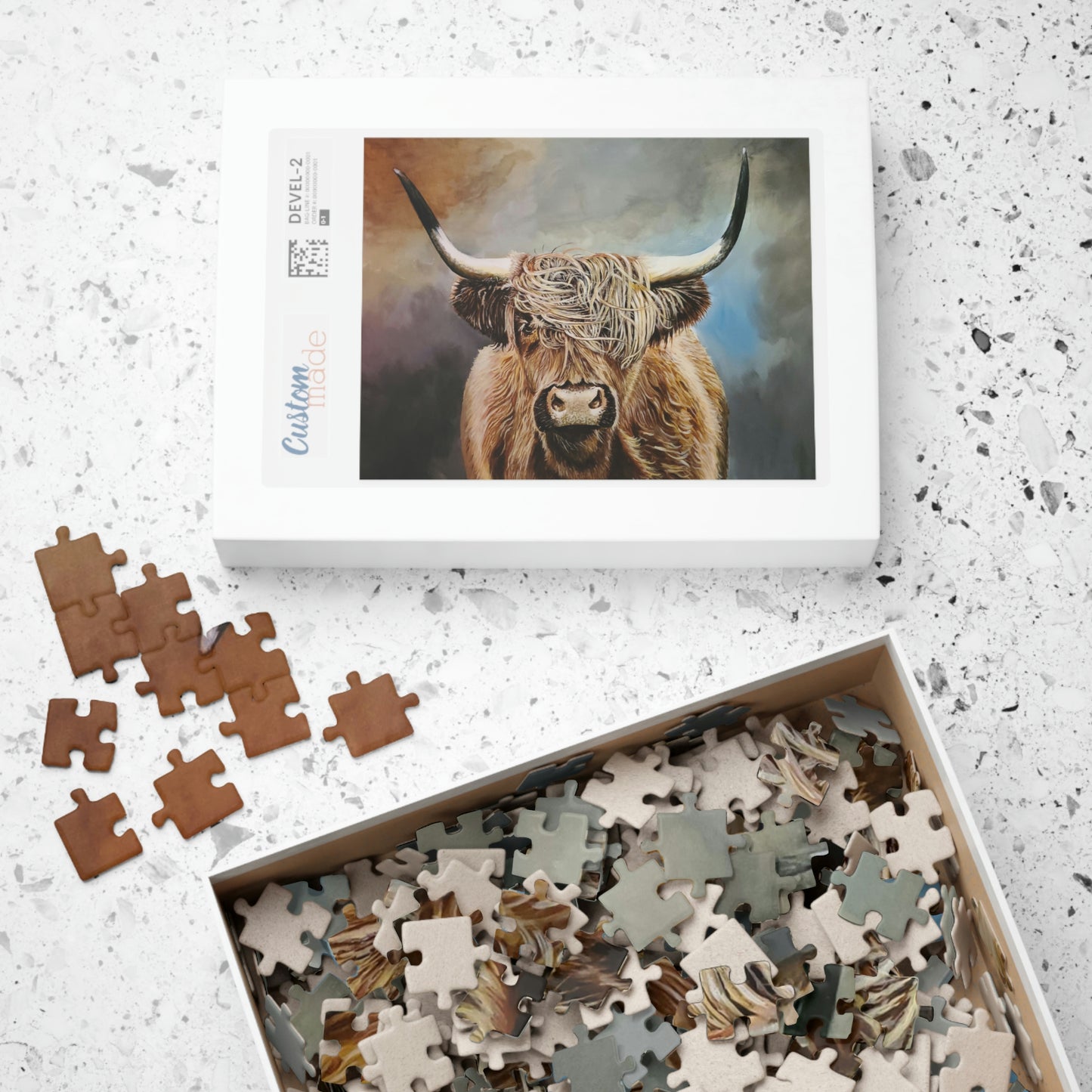 Highland Cow Puzzle