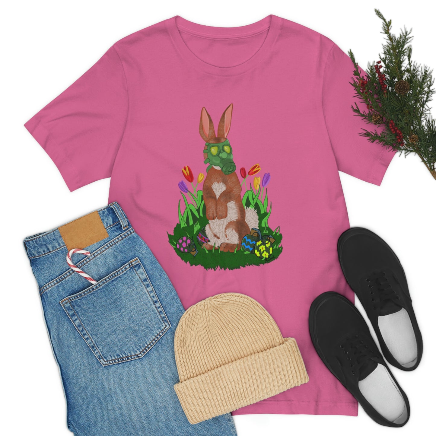 Easter Bunny 2023 Unisex Jersey Short Sleeve Tee