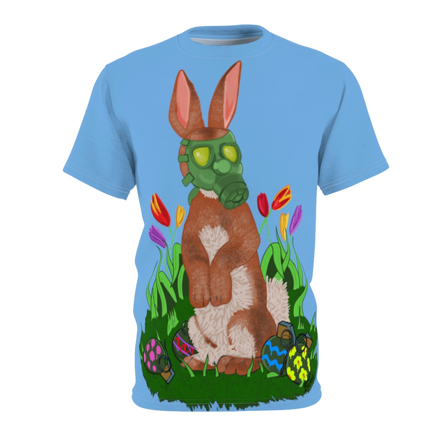 Easter Bunny 2023 Unisex AOP Cut & Sew Tee