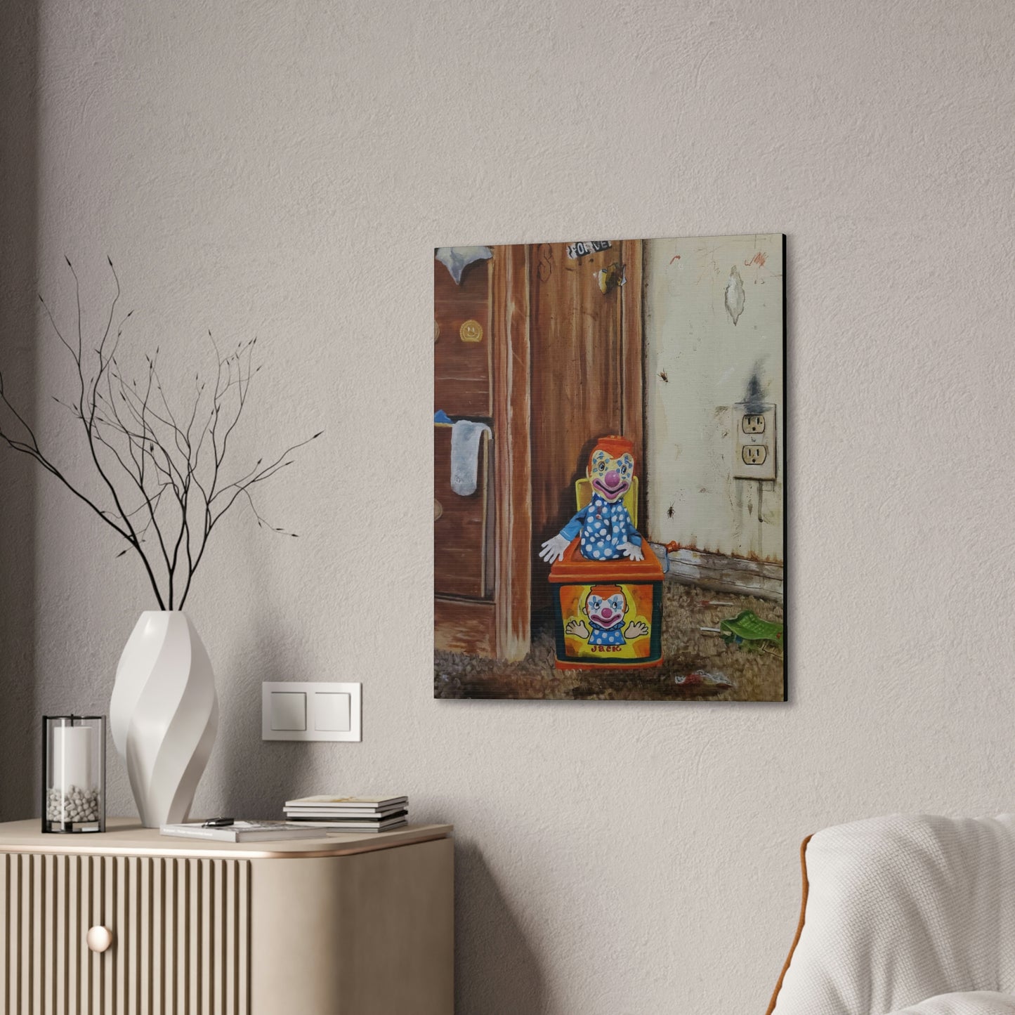 Toys in the Hood #2 Canvas Stretched, 0.75"