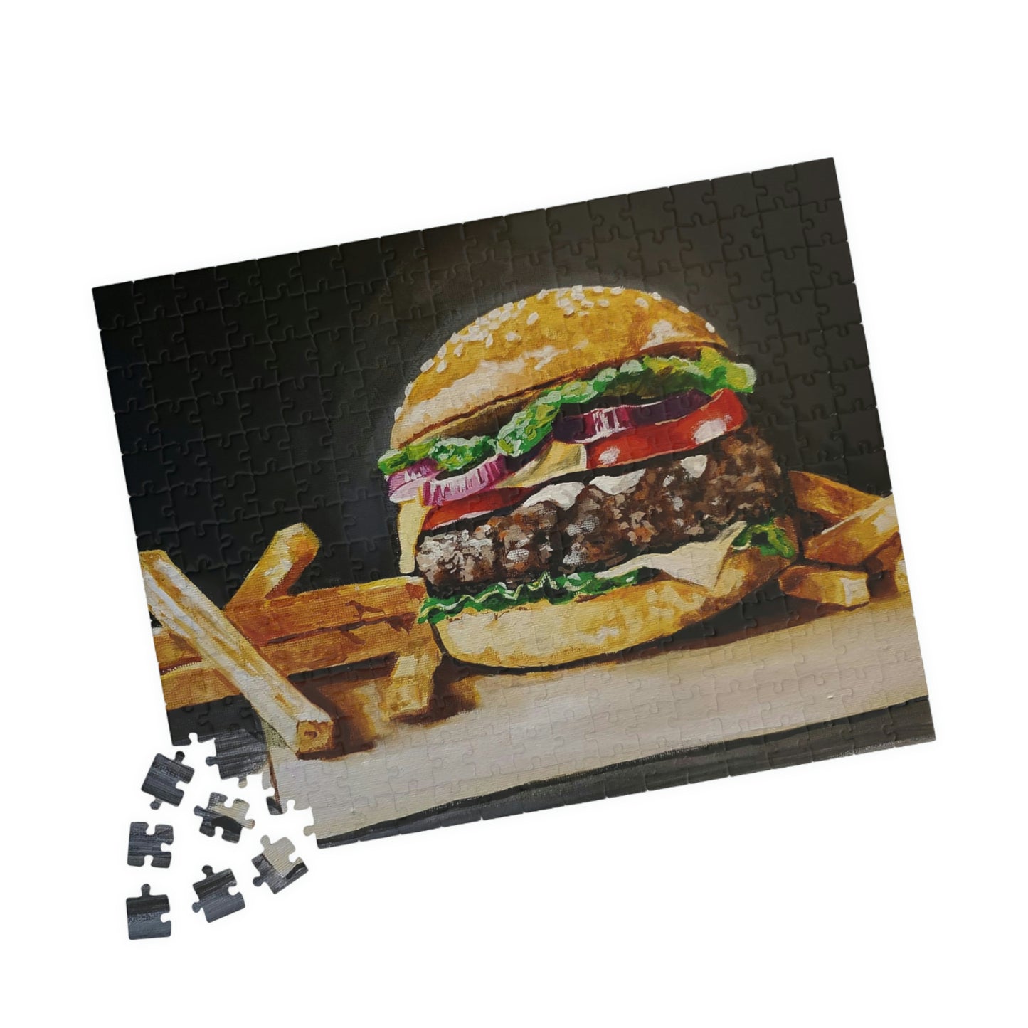 Burger and Fries Puzzle