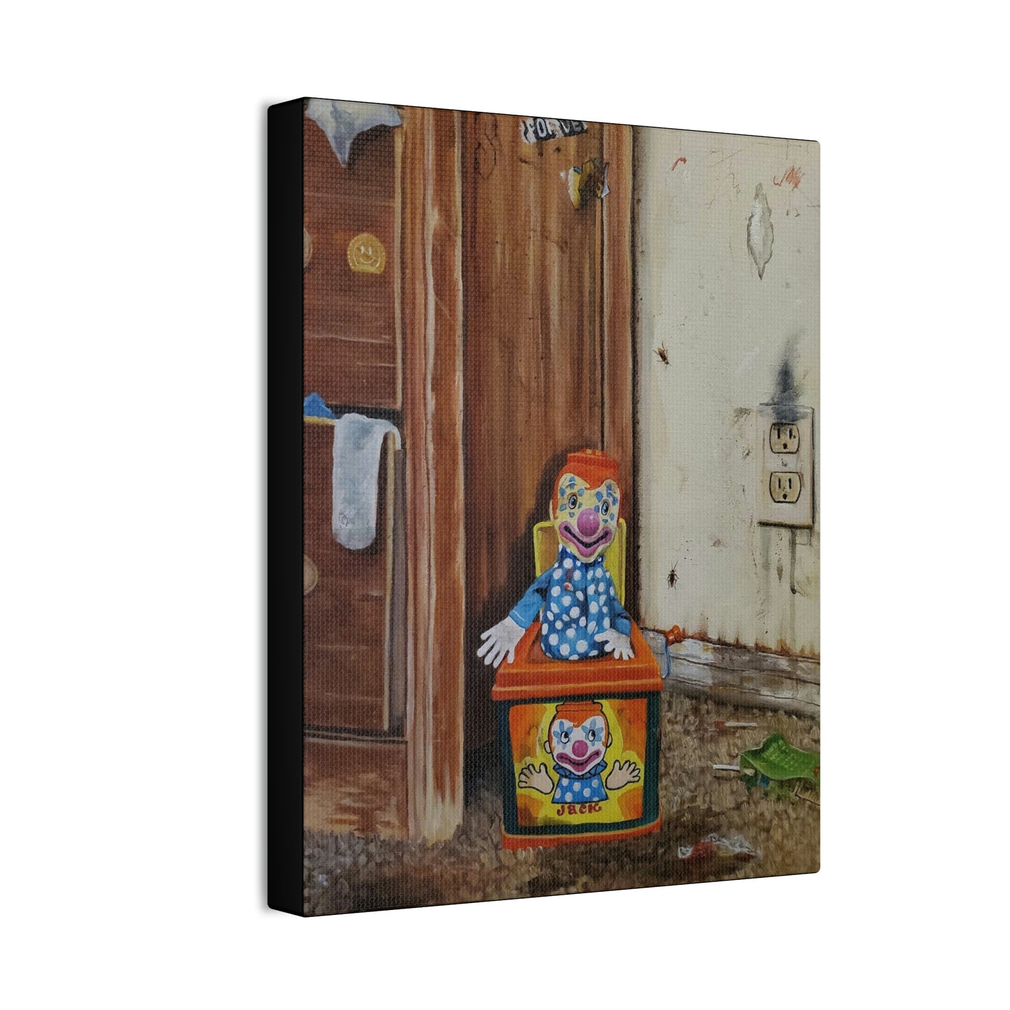 Toys in the Hood #2 Canvas Stretched, 0.75"