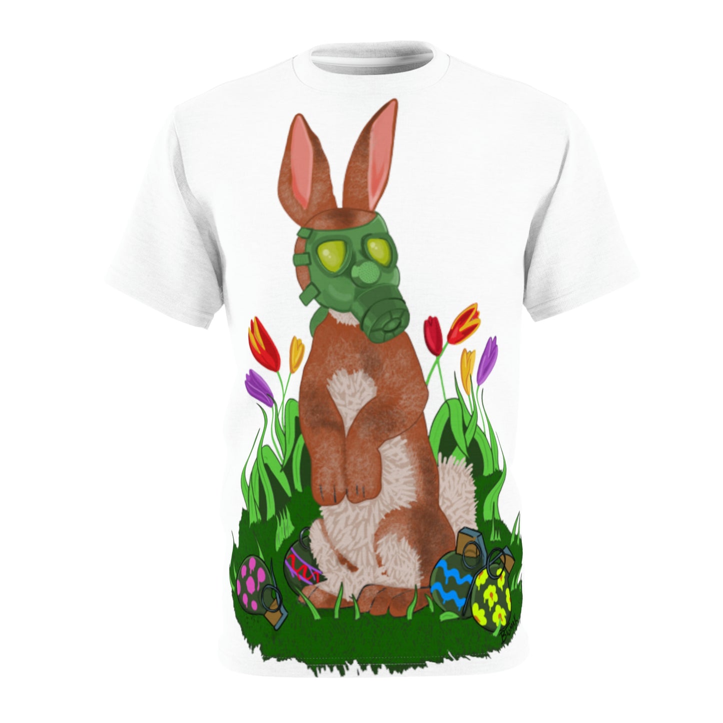Easter Bunny 2023 Unisex AOP Cut & Sew Tee