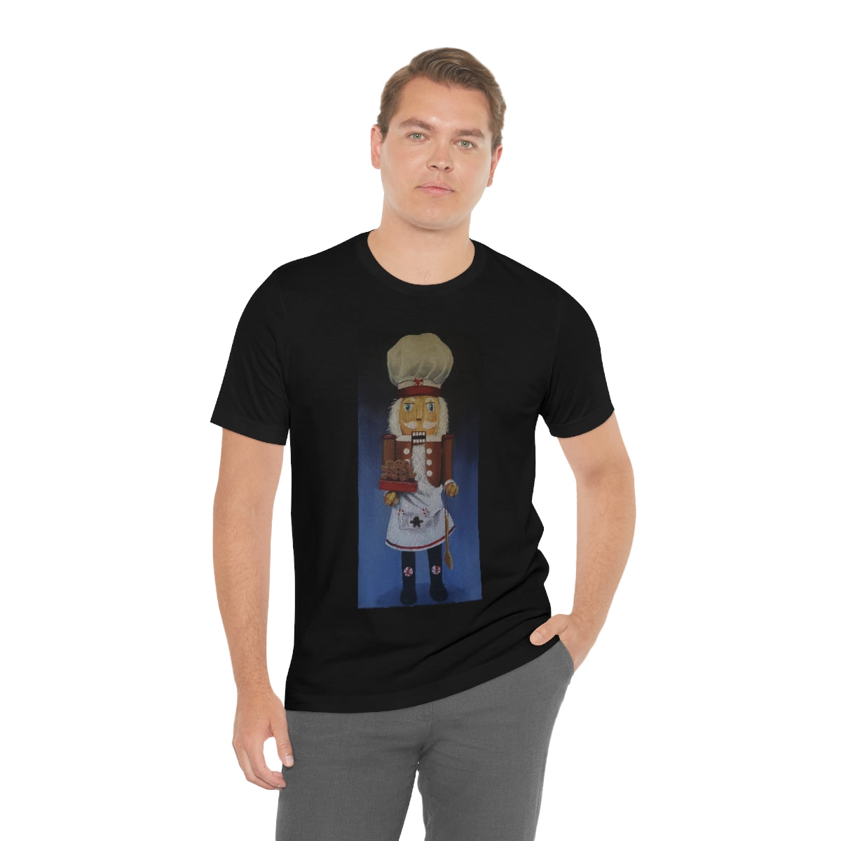 Gingerbread Nutcracker Unisex Jersey Short Sleeve Tee
