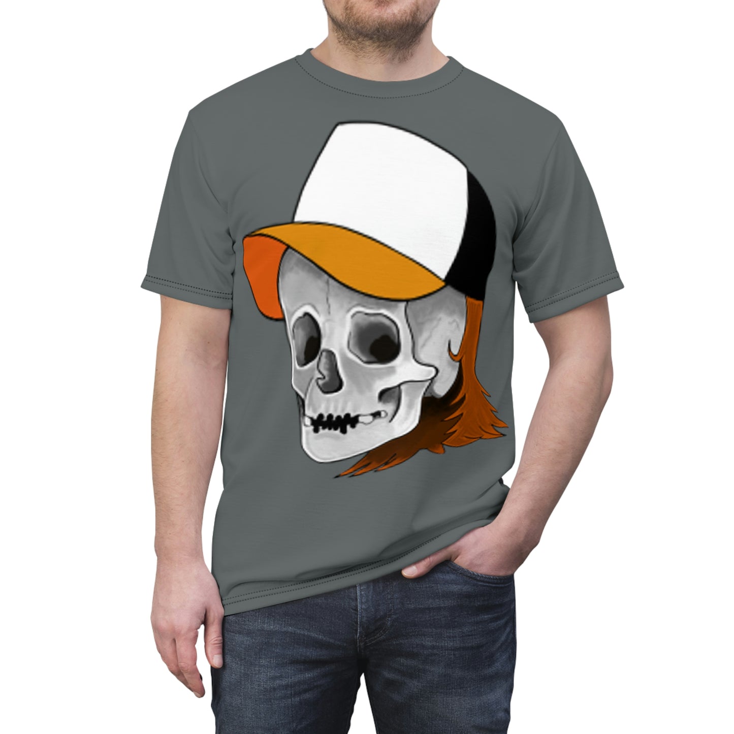 Skullet Unisex All Over Print Cut & Sew Tee