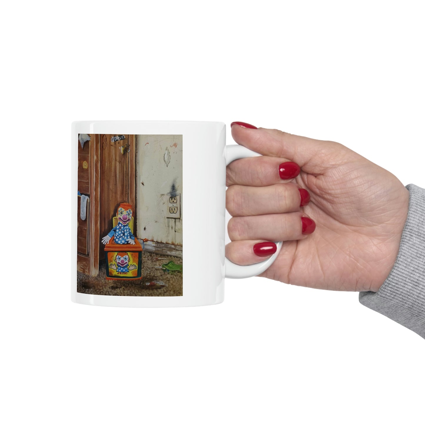 "Jack in the Box" Toys in the Hood #2 of series Ceramic Mug 11oz