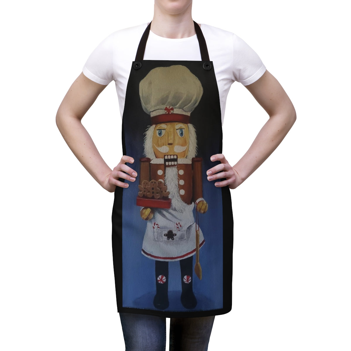 Gingerbread Nutcracker Apron