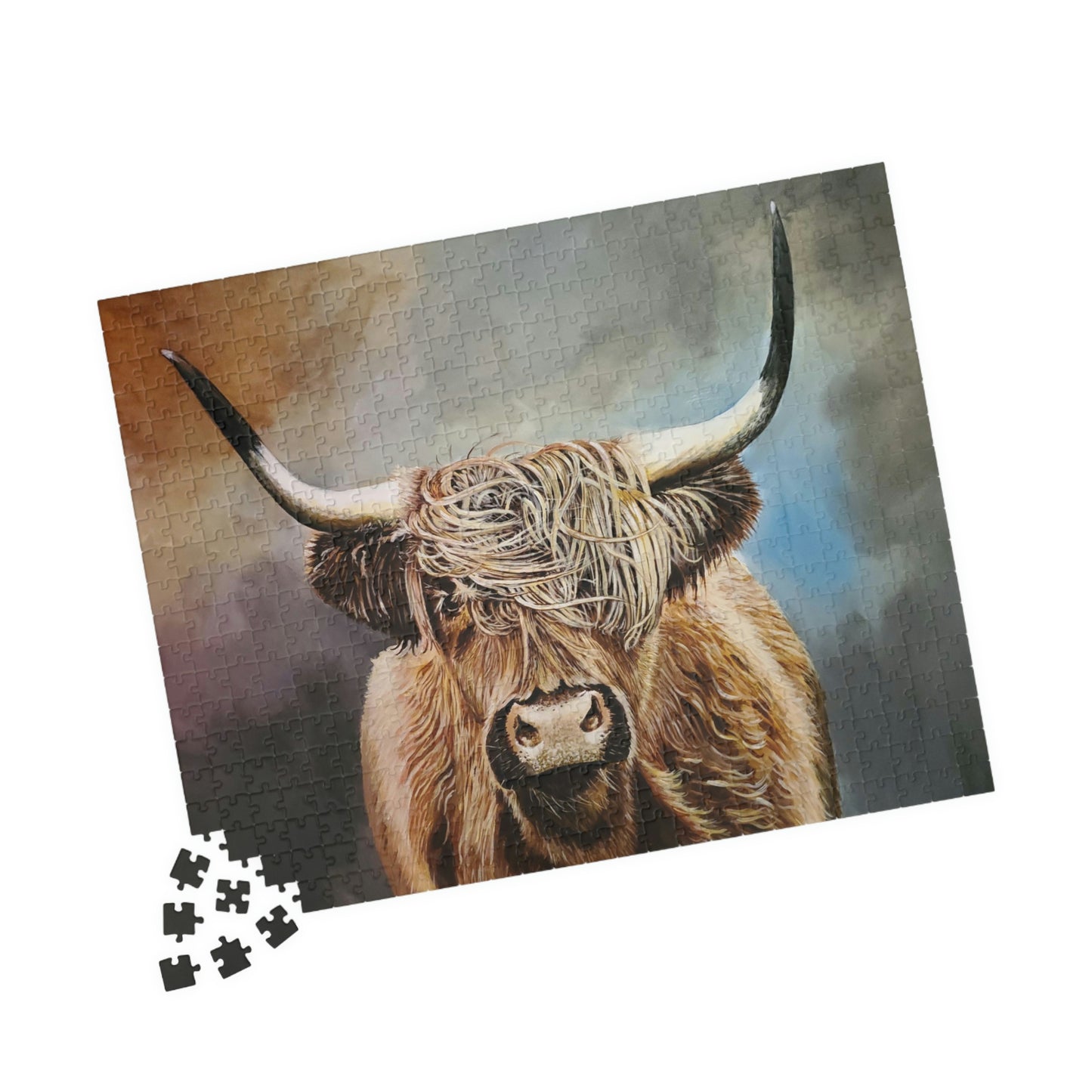Highland Cow Puzzle