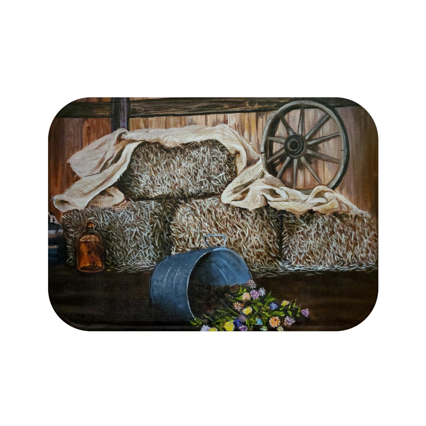 Hay! Bath Mat