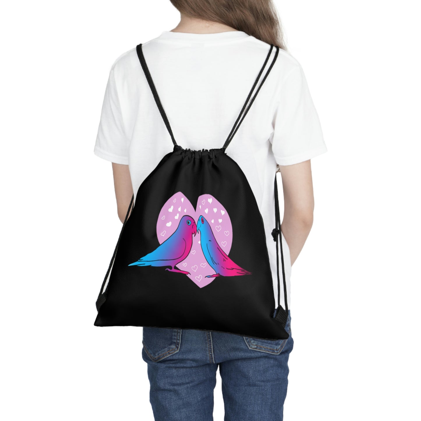 Lovers Outdoor Drawstring Bag